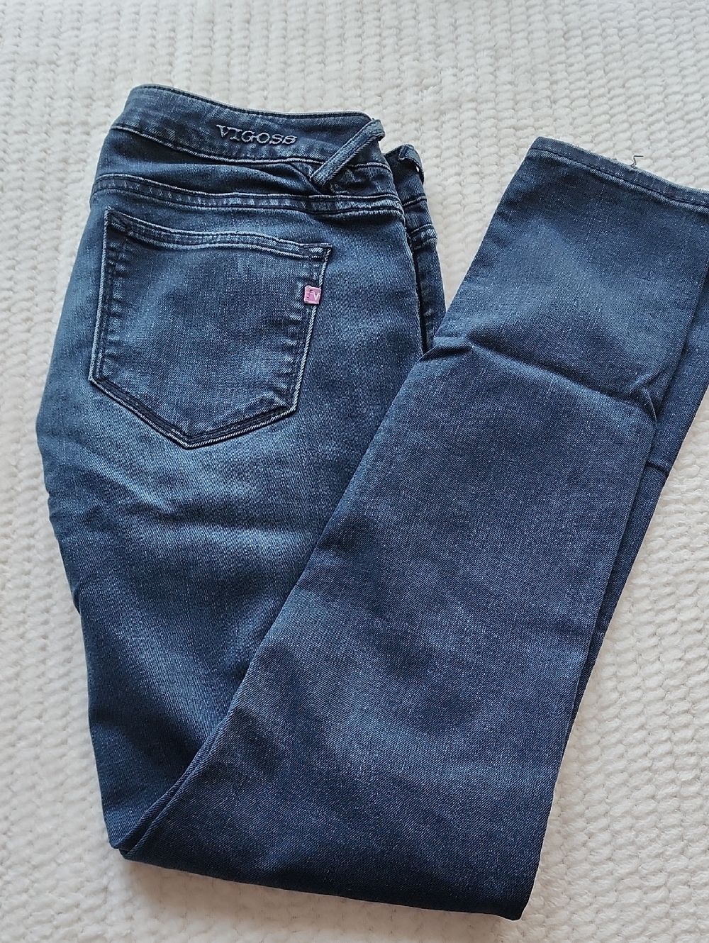 Vigoss The Jagger Skinny  Dark Blue  Jeans